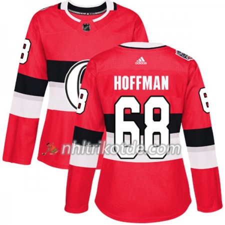 Ottawa Senators Trikot Mike Hoffman 68 Adidas 2017-2018 Rot Classic Authentic - Dame
